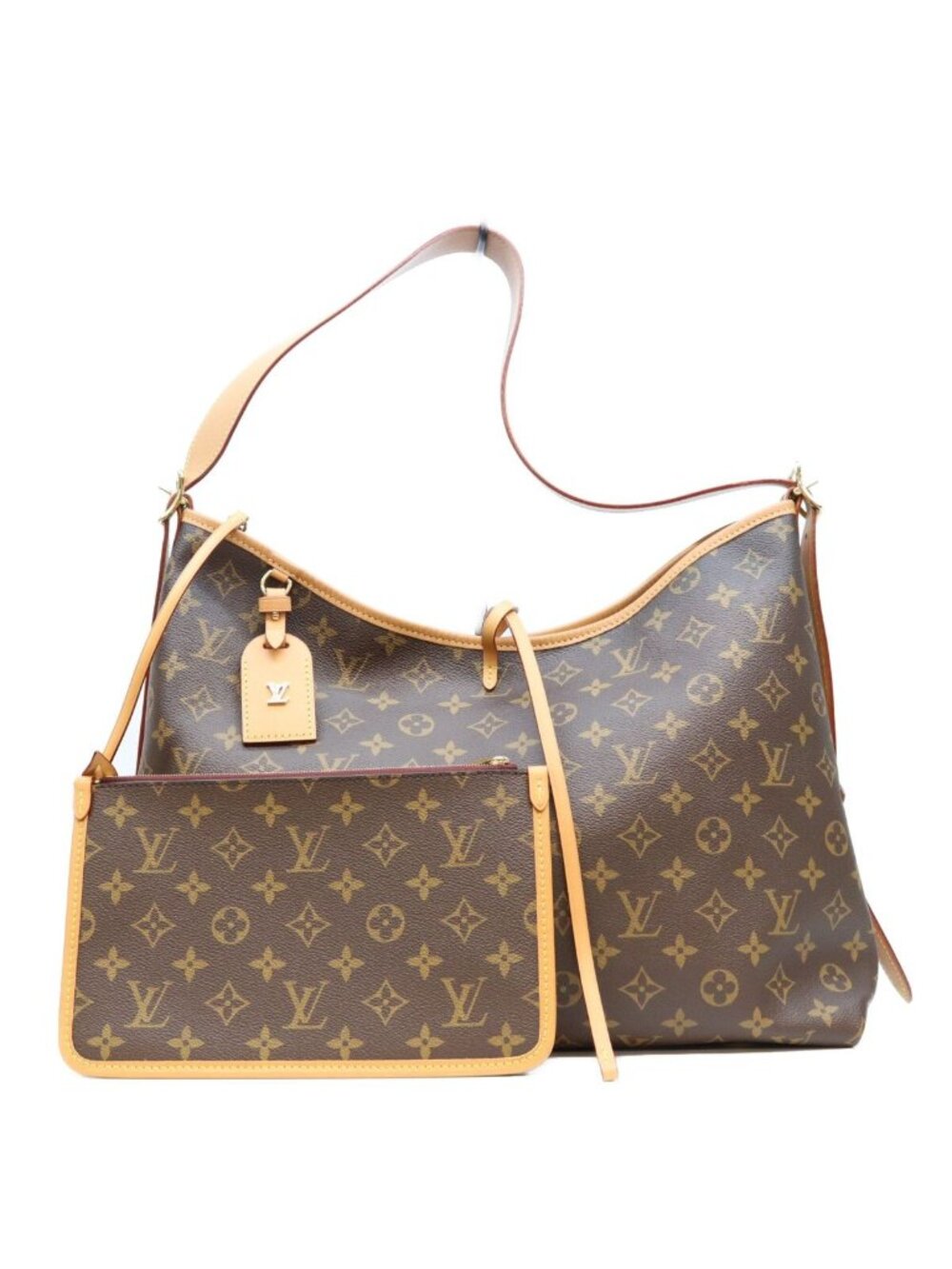 Louis Vuitton Monogram Carryall NM MM Shoulder Bag